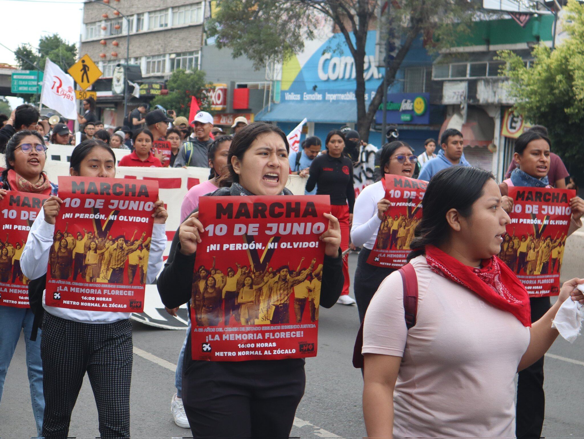 Marcha por El Halconazo: Movilización por Matanza del Jueves del Corpus, CDMX
