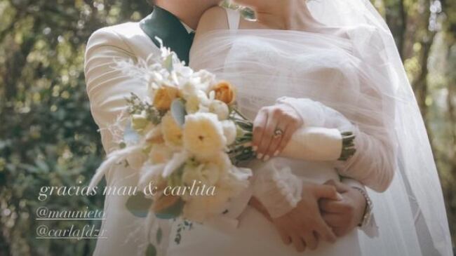 Mau Nieto se casa con Carla Fernández y este talentoso cantante amenizó la boda