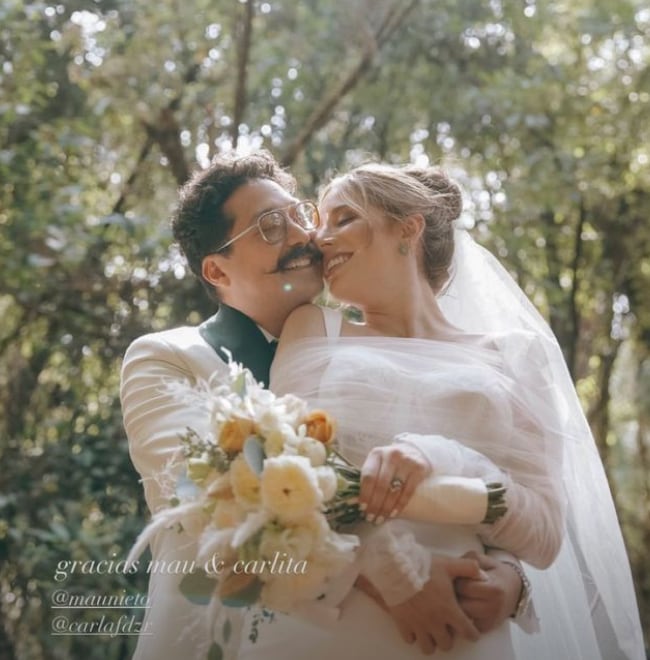Boda de Mau Nieto y Carla Fernández