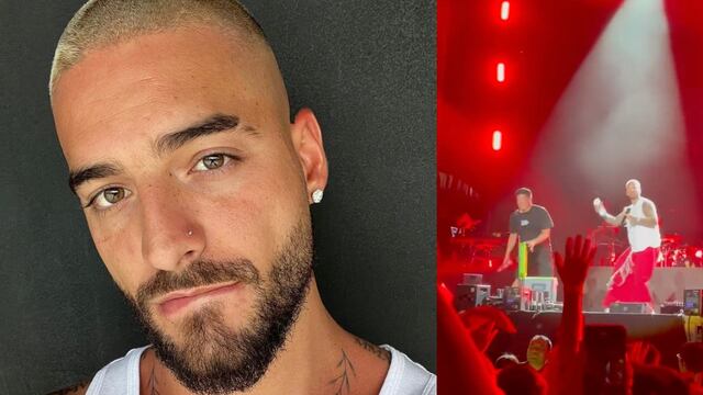 Maluma reparte botellas de agua en Monterrey