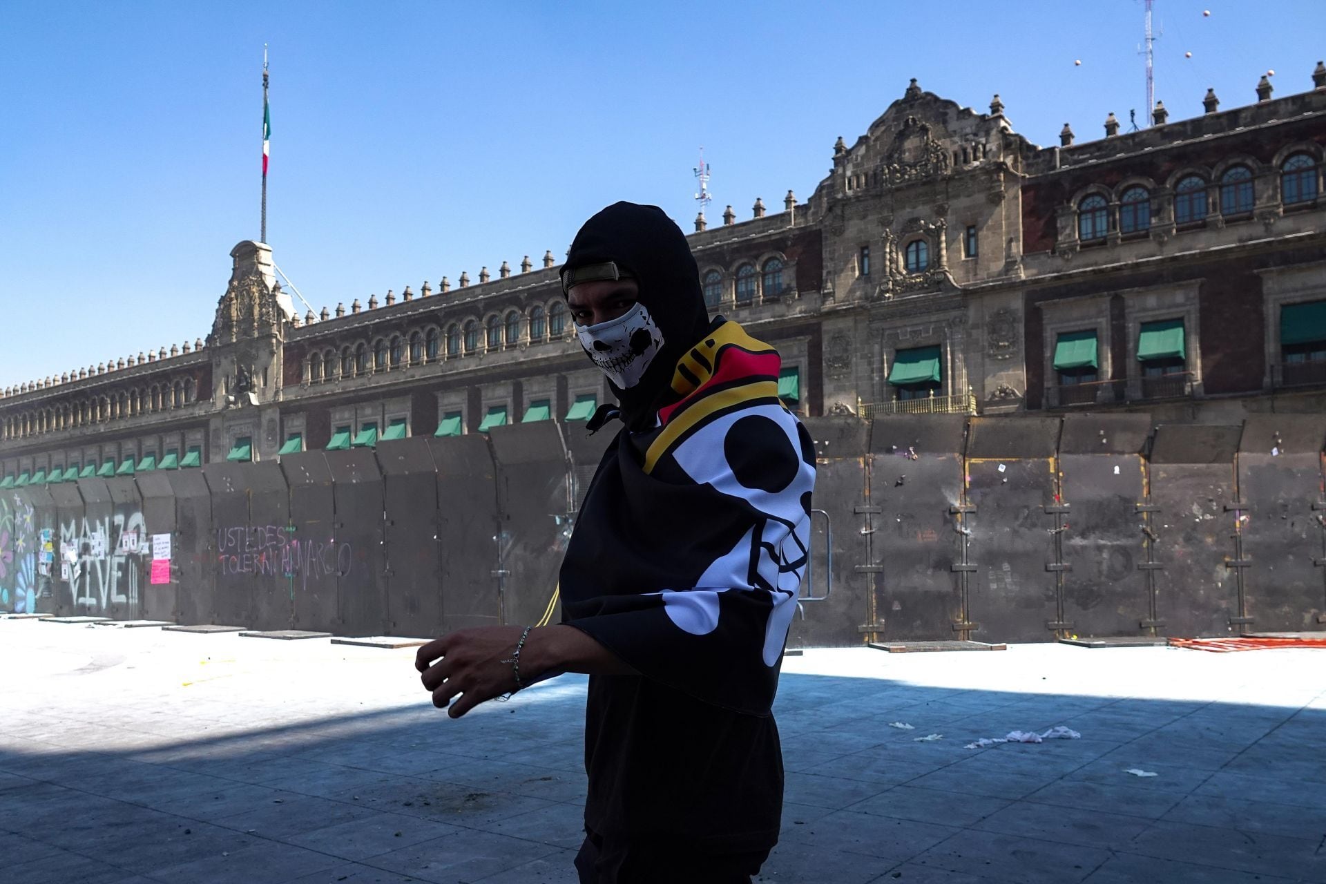 Jóvenes supuestamente pertenecientes a la Generación Z, protestaron contra el actual gobierno