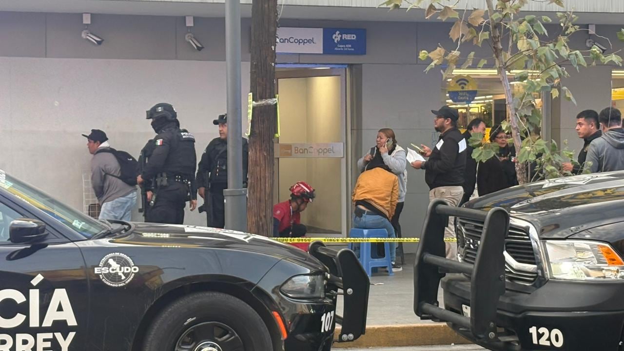 Balacera en el centro de Monterrey deja seis heridos