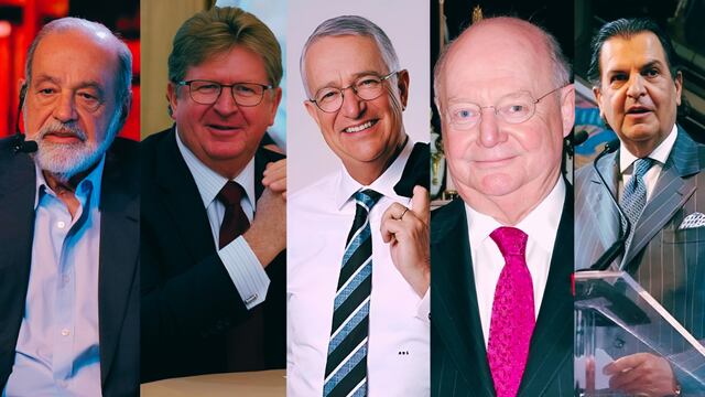 Los 5 hombres más ricos de México