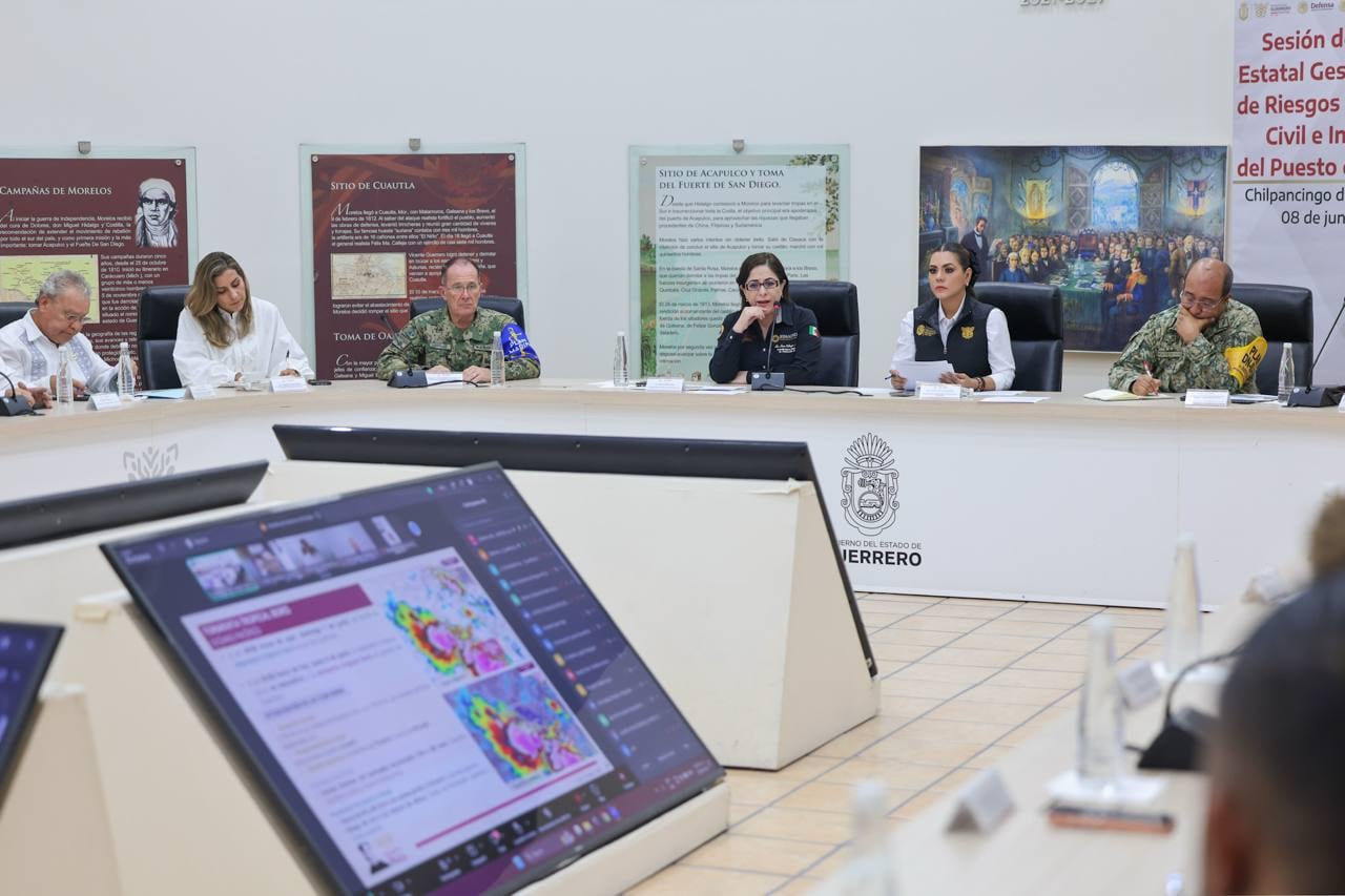 Guerrero refuerza vigilancia y prevención por lluvias de la tormenta tropical Boris.