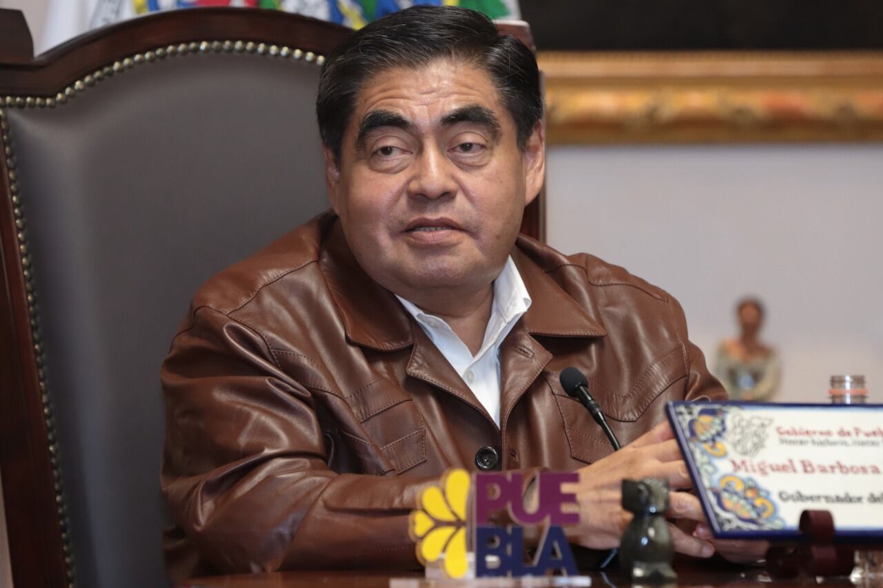 Miguel Barbosa, gobernador de Puebla