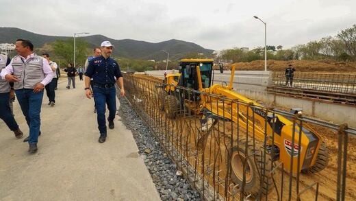 Monterrey avanza 80% en Circuito Vial Huajuco para mejorar movilidad