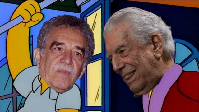 Memes de Mario Vargas Llosa y Gabriel García Márquez