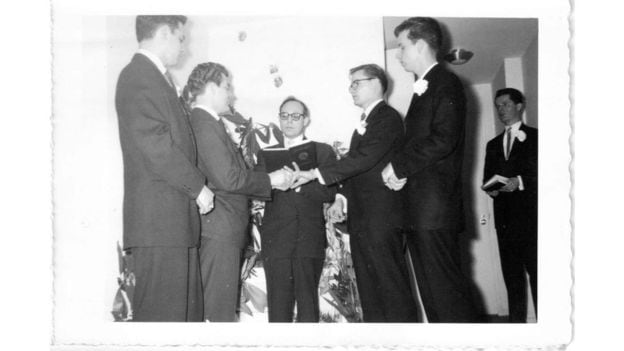 Boda gay oficiada en 1957 fue secreta.
