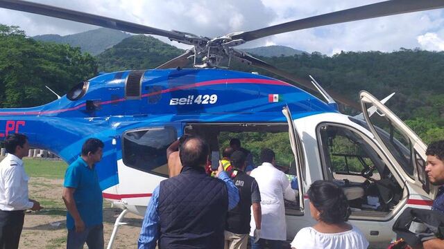 La persona herida fue llevada al Hospital General de Pachuca.