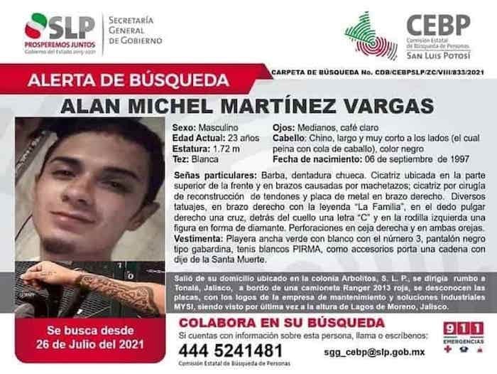 Ficha de búsqueda de Alan