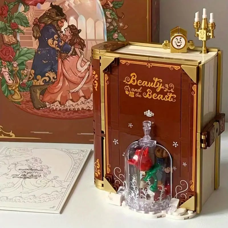 Set de bloques para armar Fairytale Series (La Bella y la Bestia)