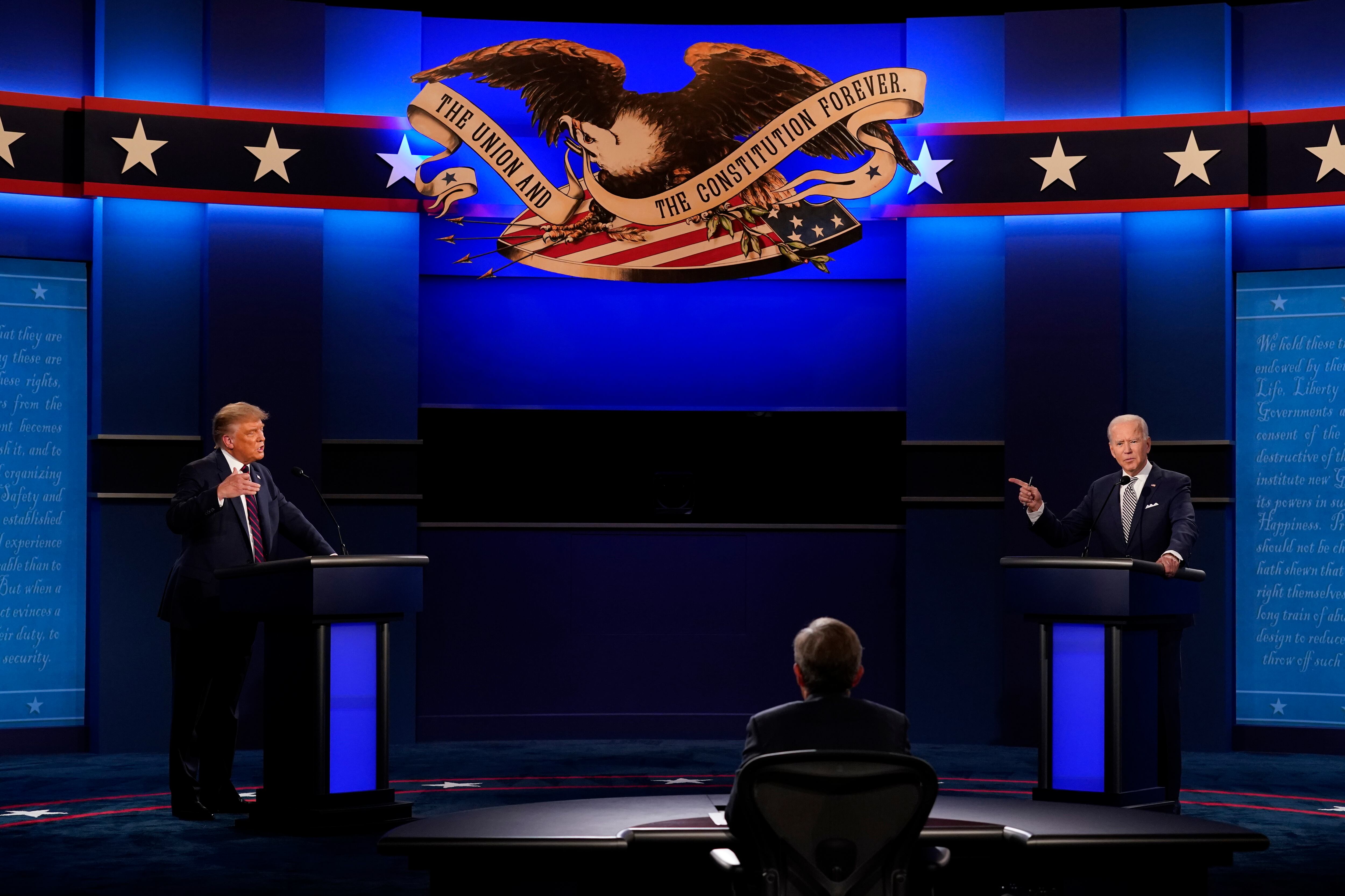 Joe Biden y Donald Trump