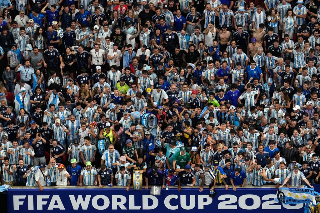 Aficionados de Argentina en el Mundial 2026