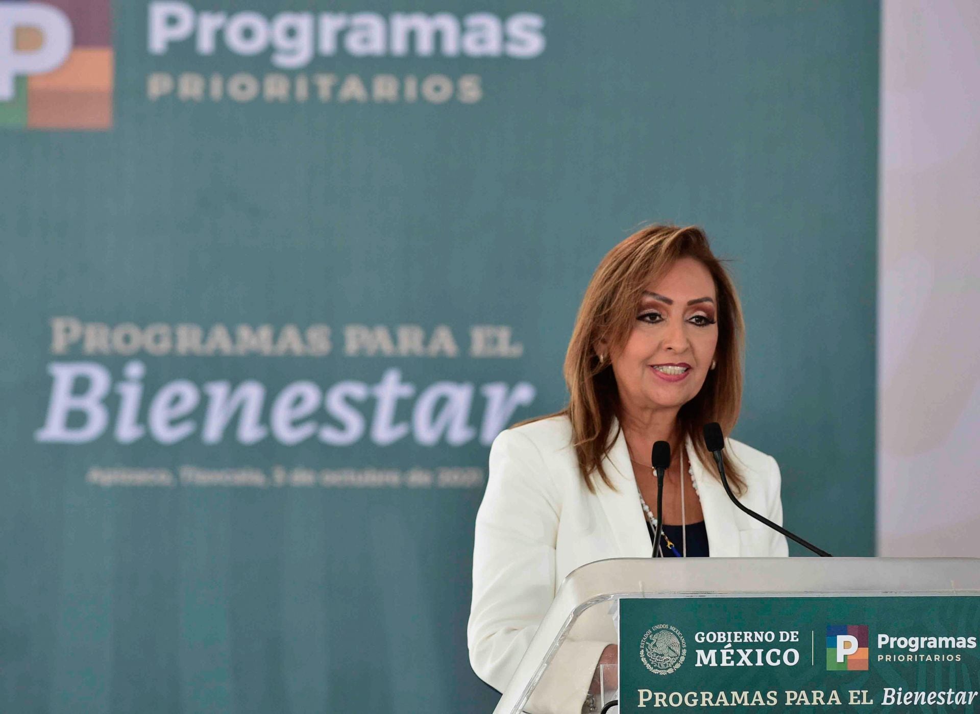 Lorena Cuéllar, gobernadora de Tlaxcala