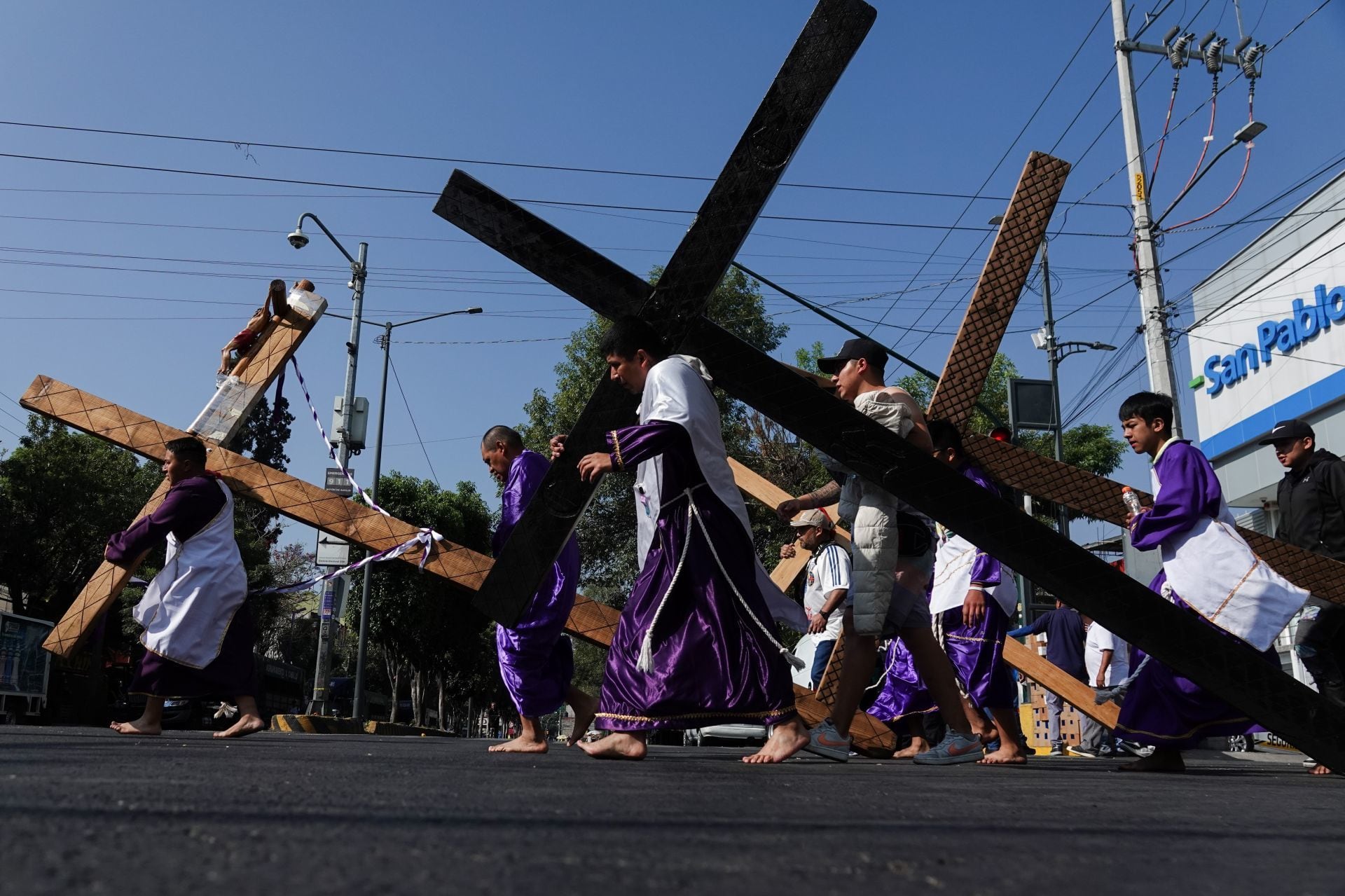 Pasión de Cristo 2023 en Viernes Santo en Iztapalapa