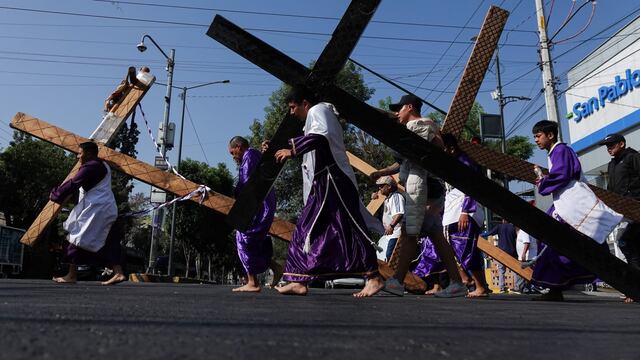 Pasión de Cristo 2023 en Viernes Santo en Iztapalapa