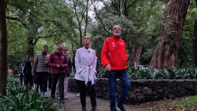 Claudia Sheinbaum y Carlos Slim