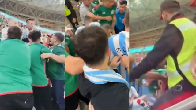 Pelea de mexicanos y argentinos