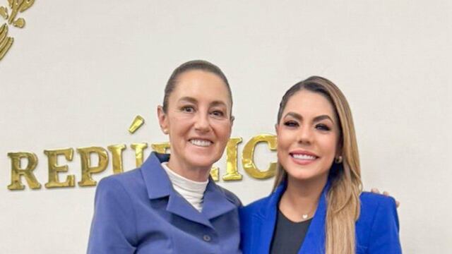 Claudia Sheinbaum y Evelyn Salgado