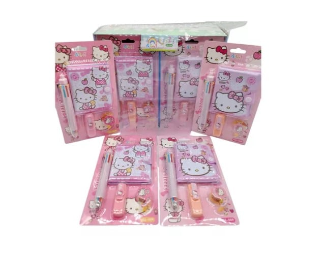 Set de útiles escolares Hello Kitty