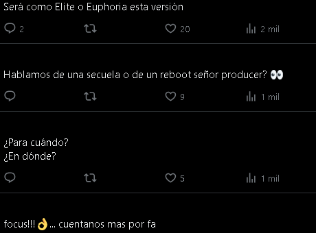 Usuarios aman el regreso de La CQ que anunció Pedro Ortiz de Pinedo.