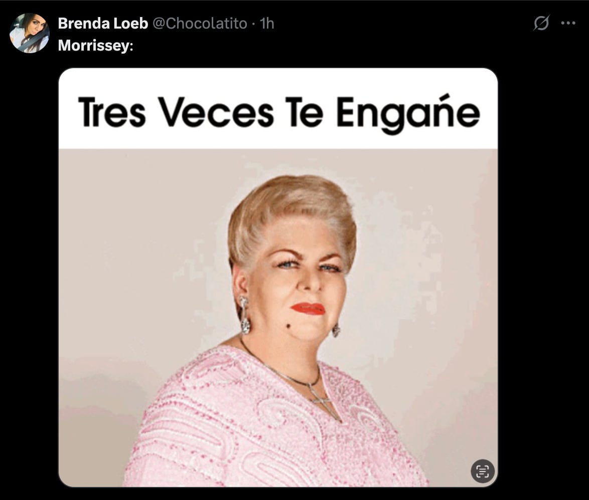 Morrissey cancela sus conciertos en México y provoca memes