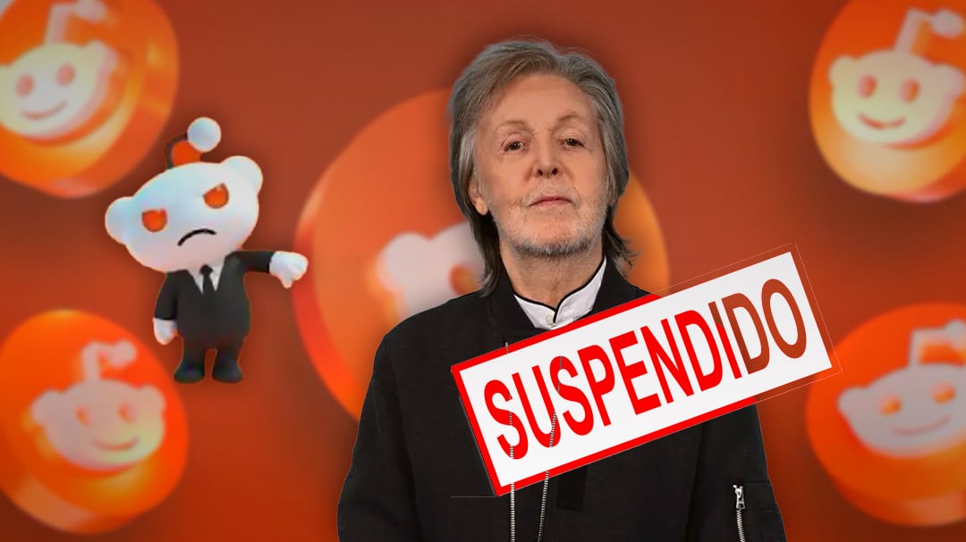 Reddit suspende a Paul McCartney por fotos de su concierto