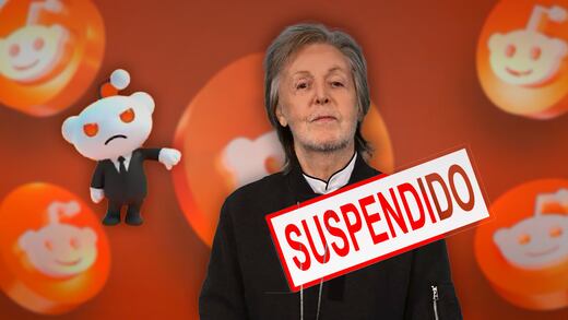 Reddit suspende a Paul McCartney por fotos de su concierto