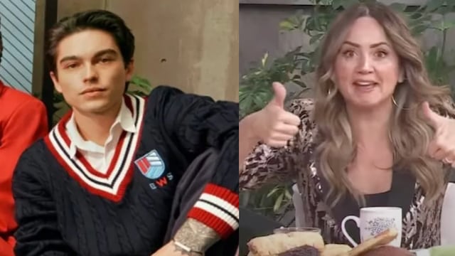 Sergio Mayer Mori y Andrea Legarreta