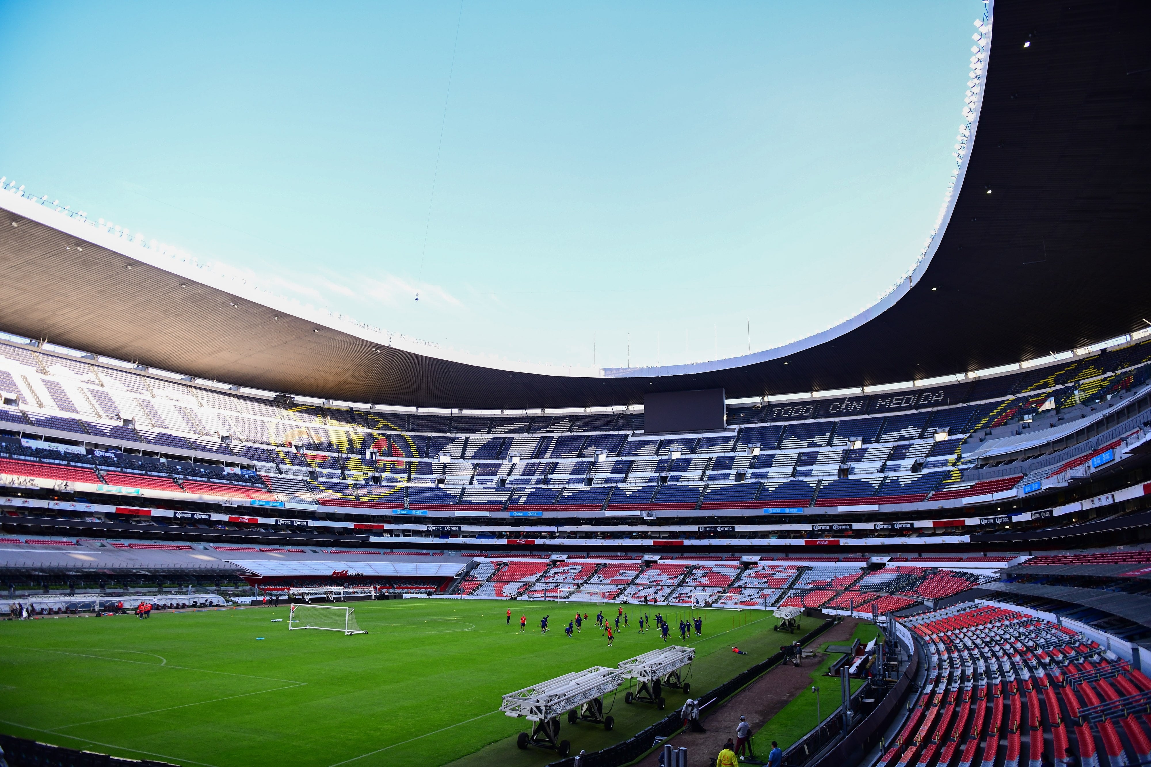 Estadio Azteca, sede del duelo entre México y Estados Unidos