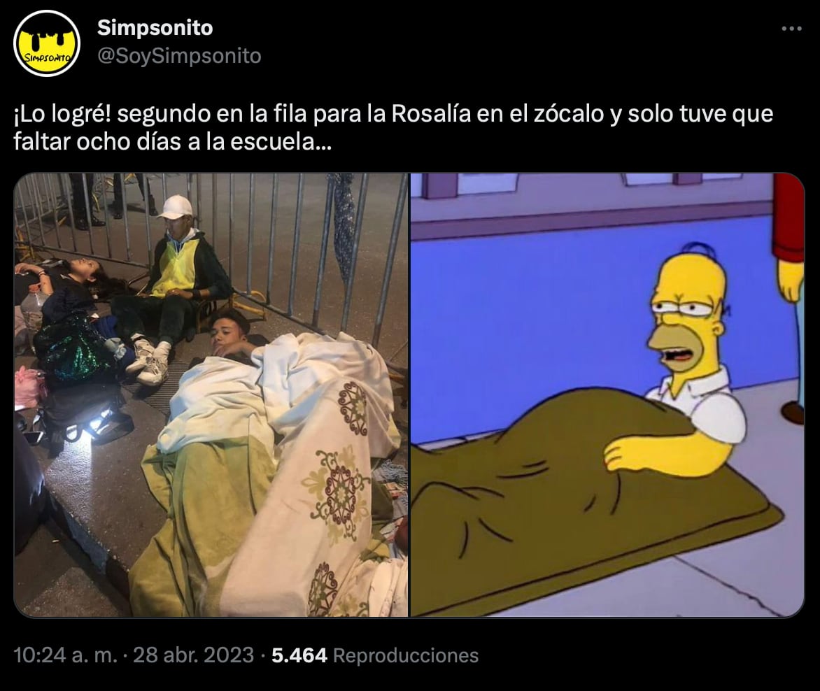 La Rosalía ya inspiró memes mientras las motomamis esperan su concierto en el Zócalo