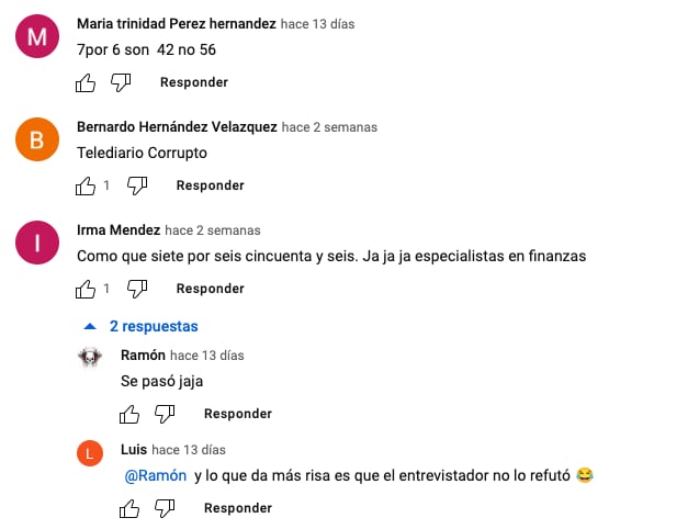 Comentarios sobre Samuel García