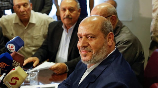 Khalil al-Hayya, miembro del Consejo Legislativo Palestino.