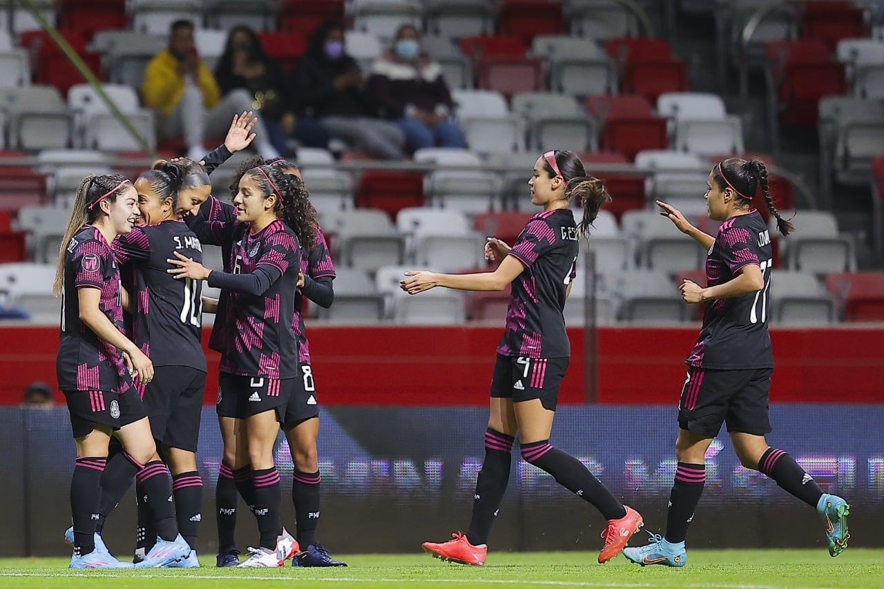 La Selección Mexicana Femenil cerró de manera perfecta la fase de grupos del Premundial de la Concacaf 2022.