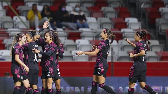 La Selección Mexicana Femenil cierra de manera perfecta la fase de grupos del Premundial de la Concacaf 2022