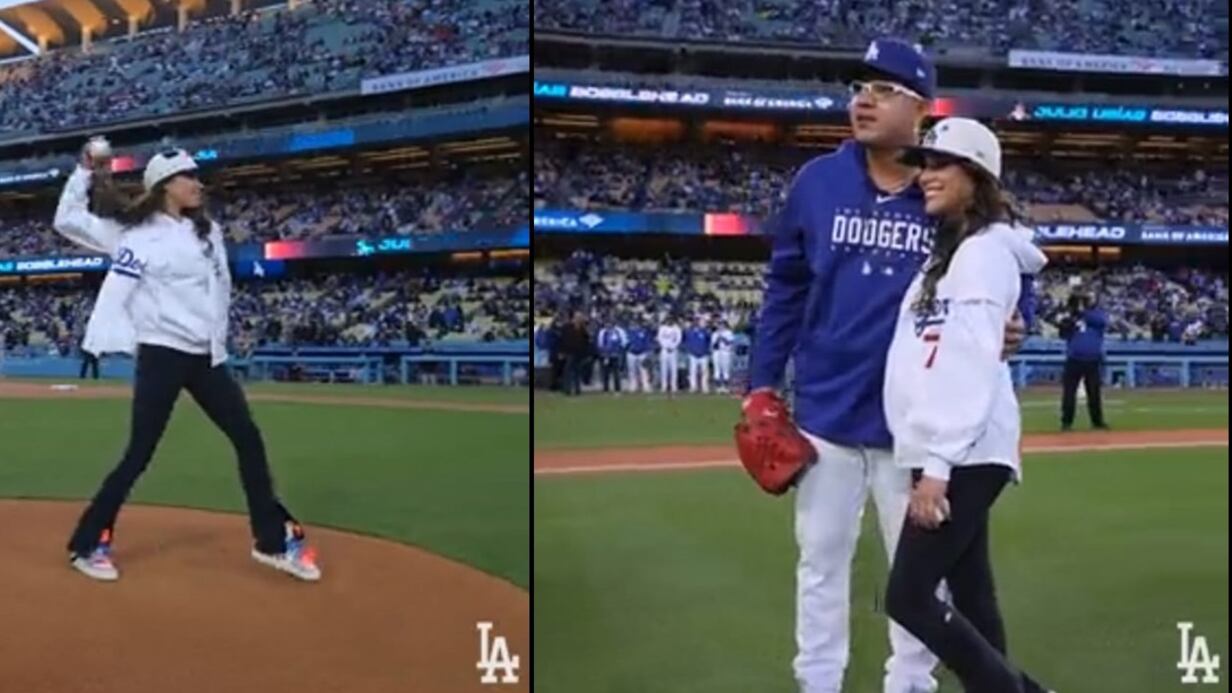 Julio Urías se vuelve catcher para recibir lanzamiento de su pareja; hoy regresa al montículo