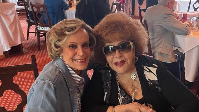 Mónica Marbán y Silvia Pinal