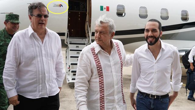 Arriba a México Nayib Bukele; viajó en Tomzajet