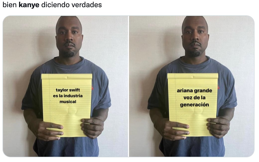 Memes de Kanye West y Pete Davidson