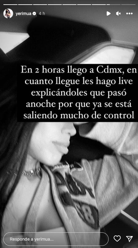 Yeri Mua promete contar lo sucedido con Naim Darrechi en Veracruz