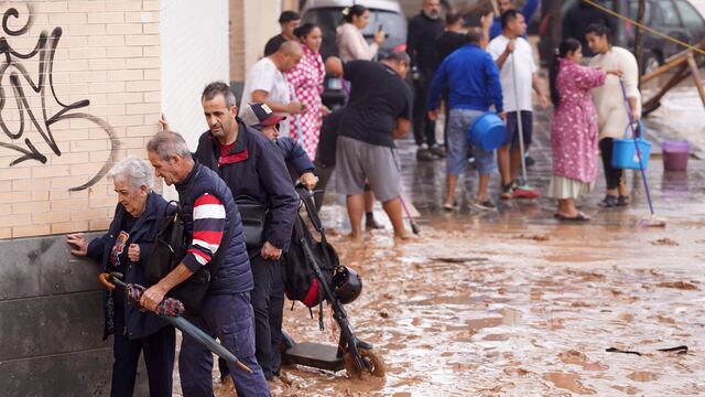 Inundaciones en Valencia, España
