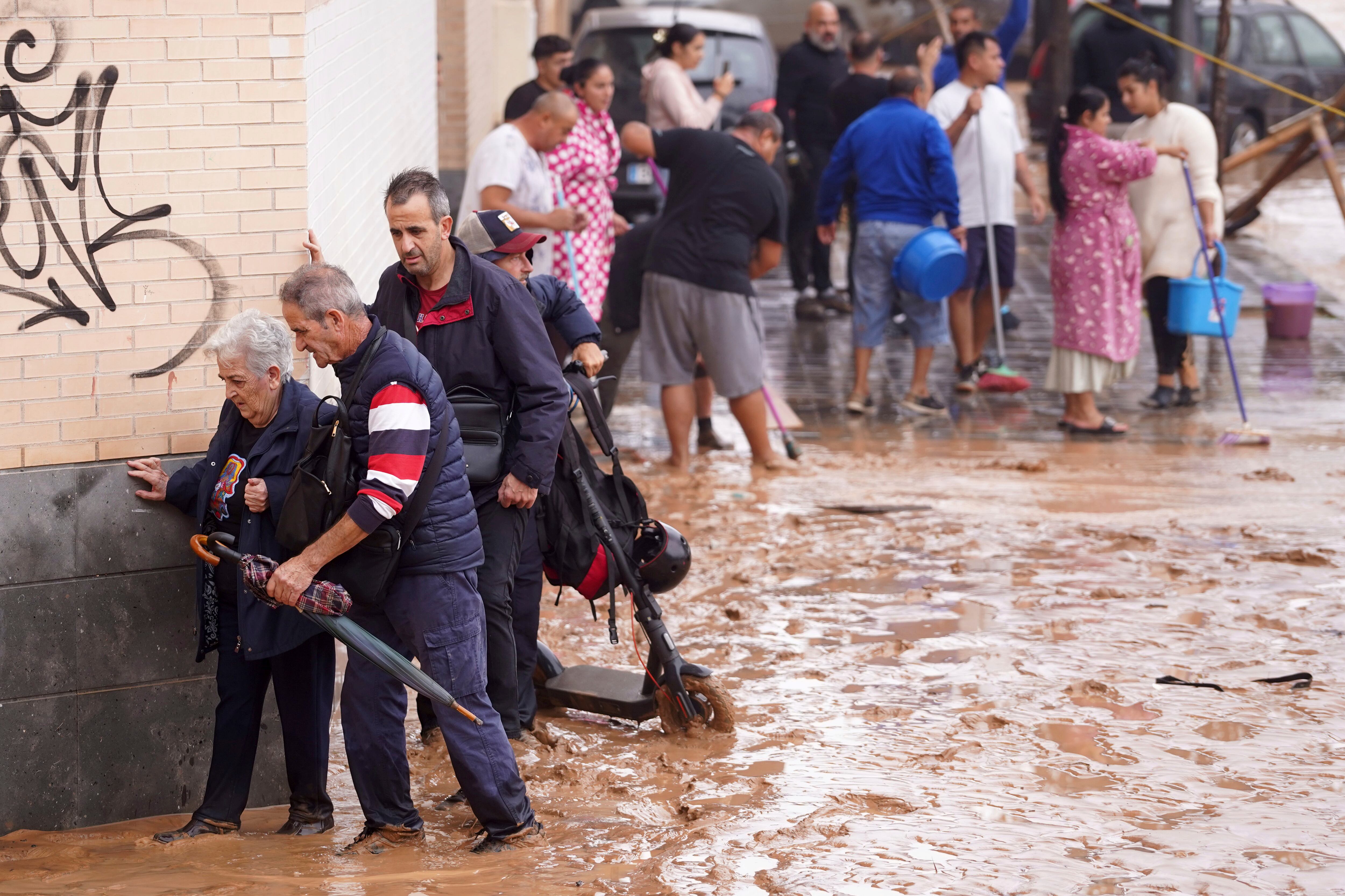 Inundaciones en Valencia, España