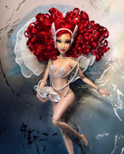 Aaron Malibú, el artista que transforma a Barbie en famosas mexicanas