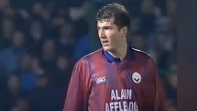 Zinadine Zidane en el Girondins de Bordeaux