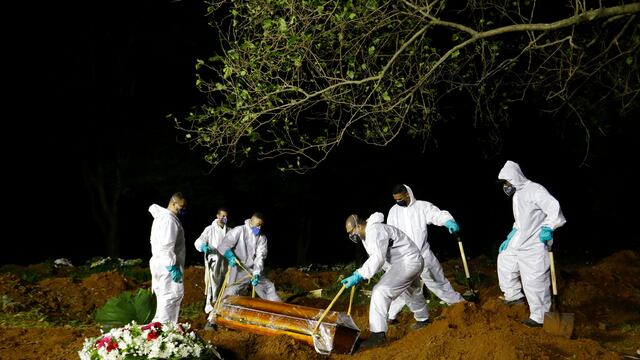 Brasil supera los 400 mil muertos