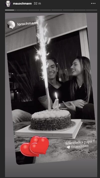 Mauricio Ochmann y su hija Lorenza