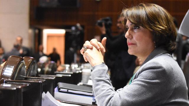 La senadora Patricia Mercado