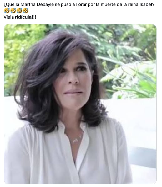 Memes Martha Debayle y la muerte de la reina Isabel II