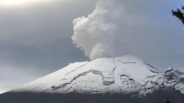 Volcán Popocatépetl el 27 de mayo
