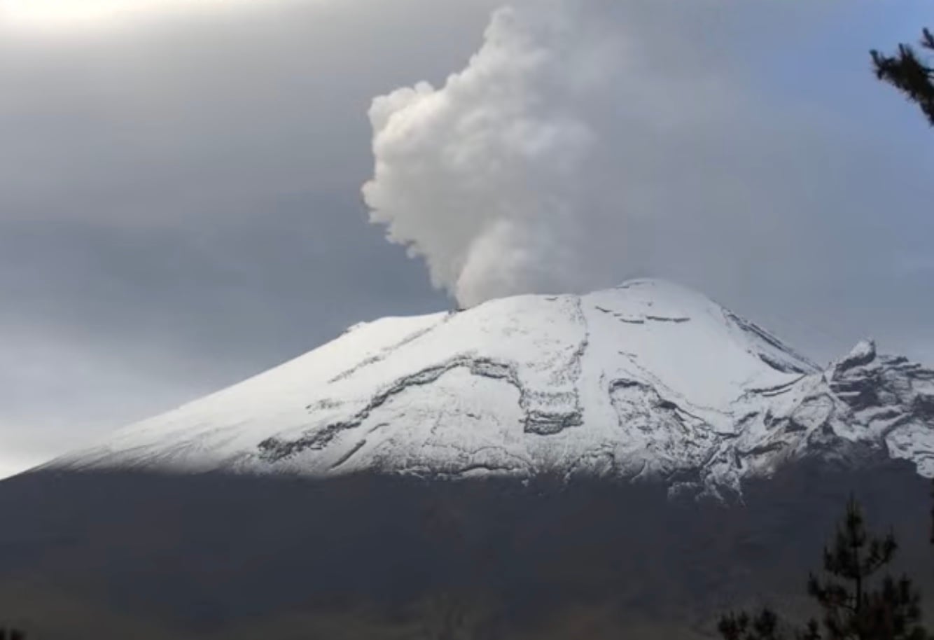 Volcán Popocatépetl el 27 de mayo